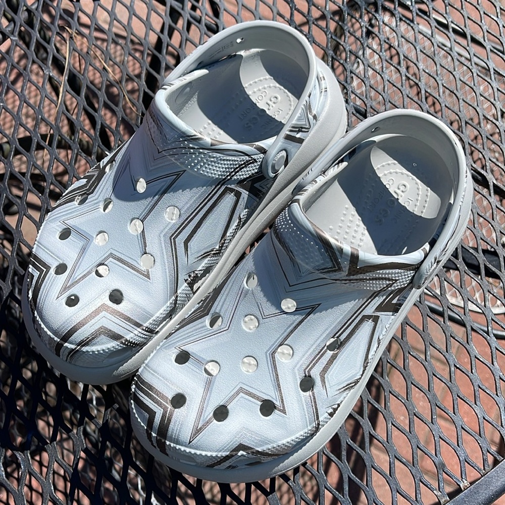 Crocs Classic Crush Disco Clog Platform 208121-0ZT Size 8 - Picture 17 of 17